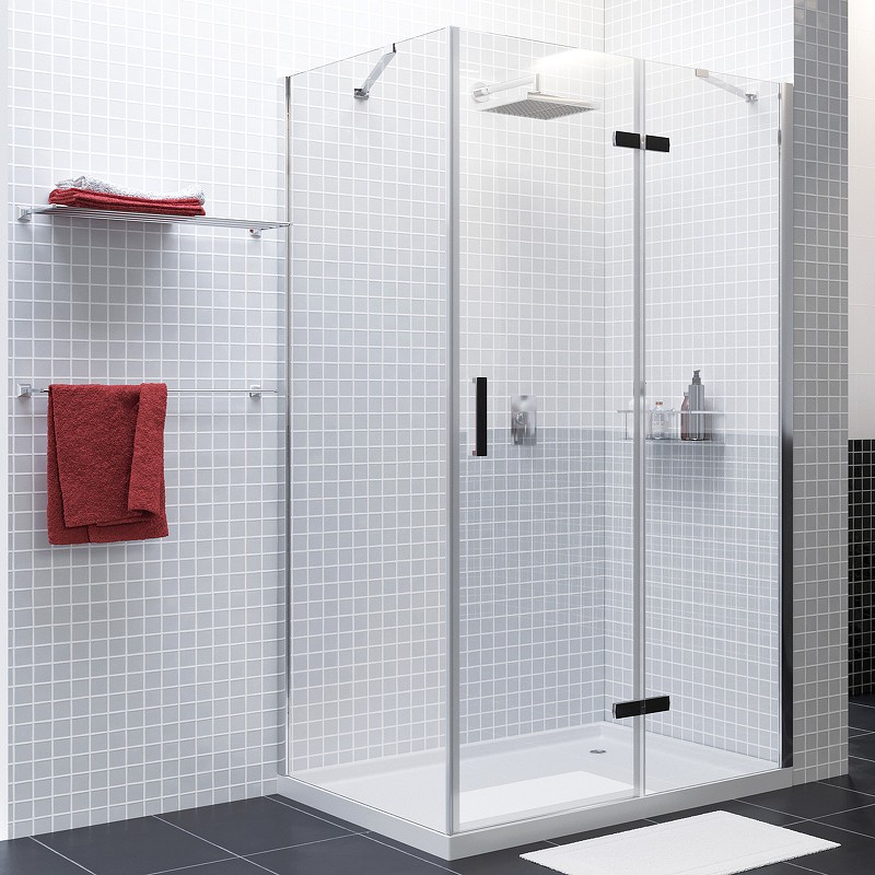 Душевой уголок WasserKRAFT Aller 120х100 R 10H10RBLACK