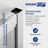 Душевая стенка WasserKRAFT Berkel 48P07-RP90 / Berkel 48P03-RP90 / Salm 27I03-RP90 90 48P07-RP90 / 27I03-RP90