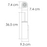 Ершик для унитаза WasserKRAFT K-1087PG