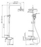 Душевая система WasserKRAFT Thermo A11401 с термостатом