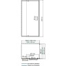 Душевой уголок WasserKRAFT Berkel 110x90 48P15