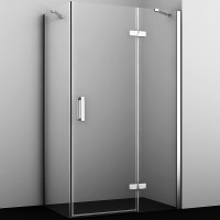 Душевой уголок WasserKRAFT Aller 120х100 R 10H10RWHITE