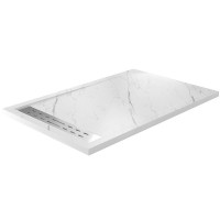 Душевой поддон из искусственного камня WasserKRAFT Rhin 140x90 44T36