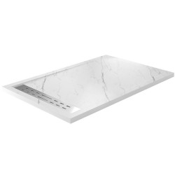 Душевой поддон из искусственного камня WasserKRAFT Rhin 140x90 44T36