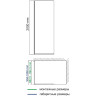 Душевая стенка WasserKRAFT Aisch 100 55P10-RP100