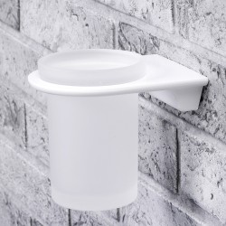 Стакан для зубных щеток WasserKRAFT Kammel K-8328W
