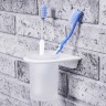 Стакан для зубных щеток WasserKRAFT Kammel K-8328W