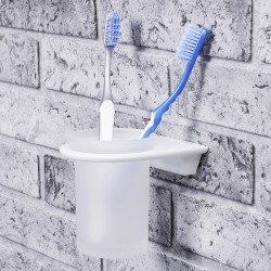 Стакан для зубных щеток WasserKRAFT Kammel K-8328W