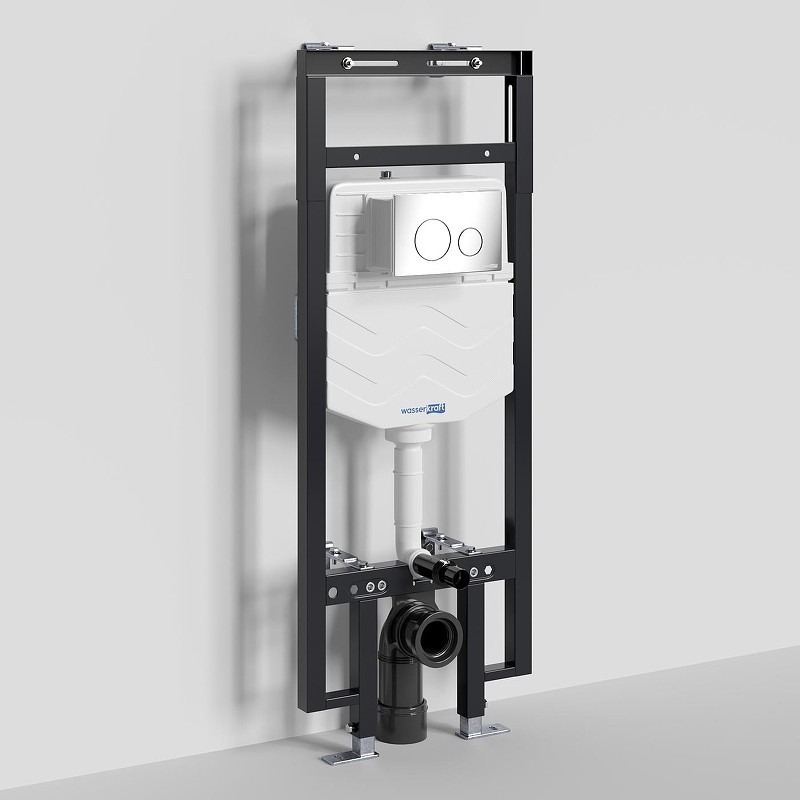 монтажная рама WasserKRAFT Dinkel 58TLT.010.ME.CH02 для унитаза