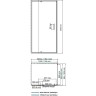 Душевой уголок WasserKRAFT Berkel 110x100 48P16