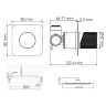 Душевая система WasserKRAFT Tauber A6451.097.121