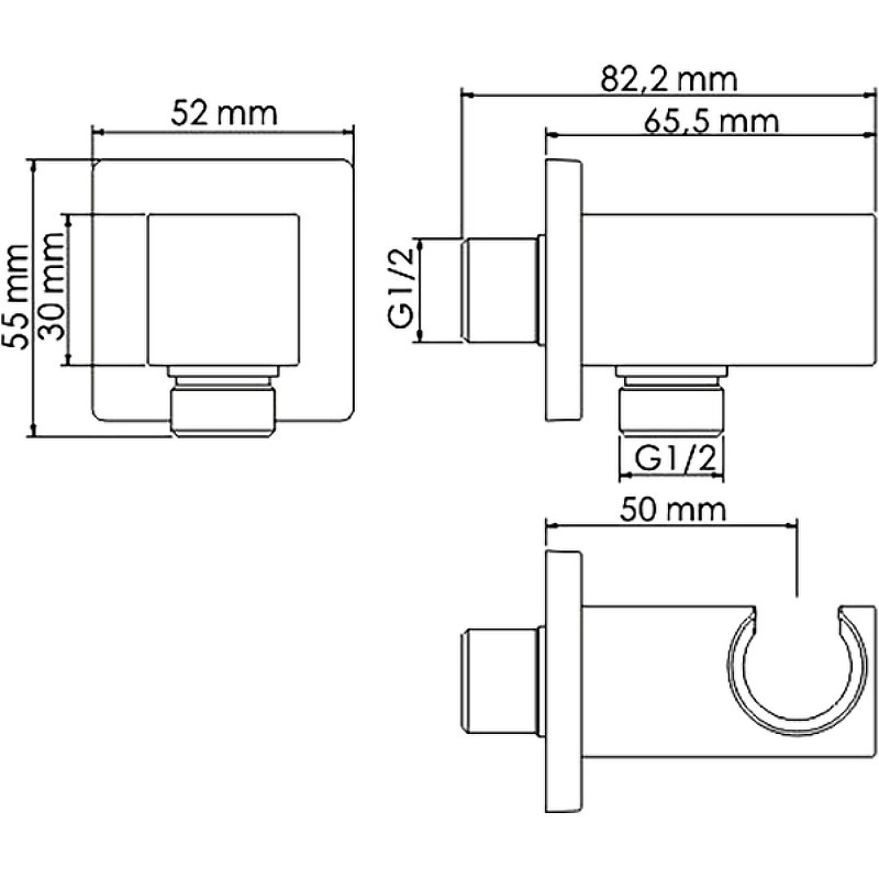 Шланговое подключение WasserKRAFT Aisch A184
