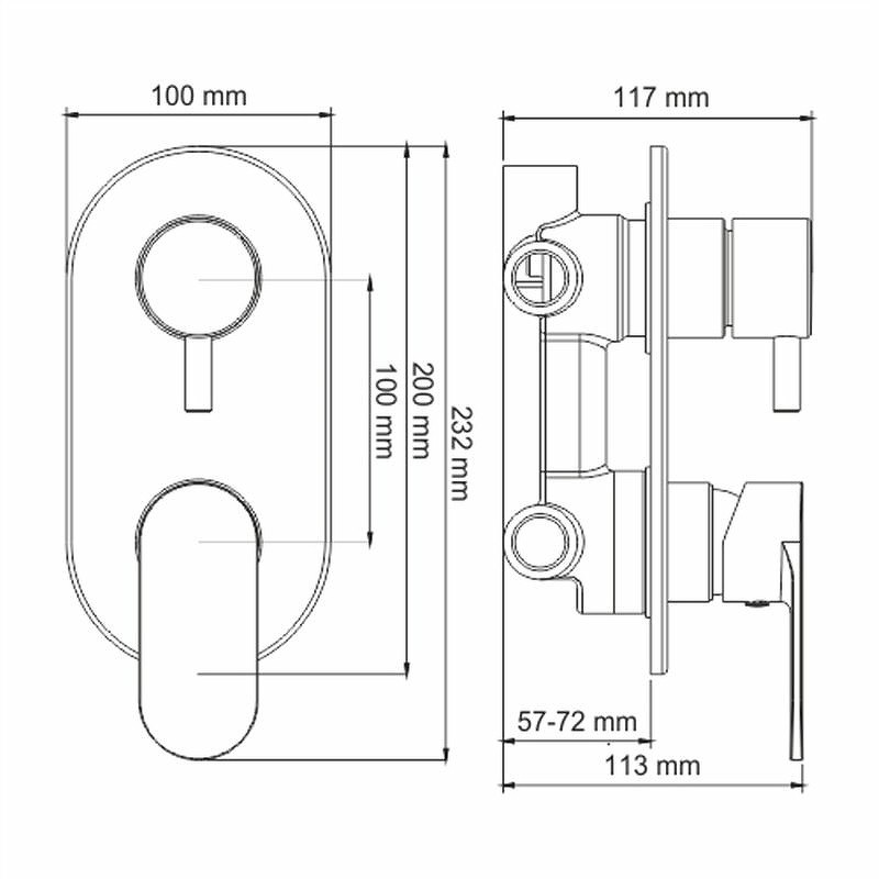 Душевая система WasserKRAFT А85161