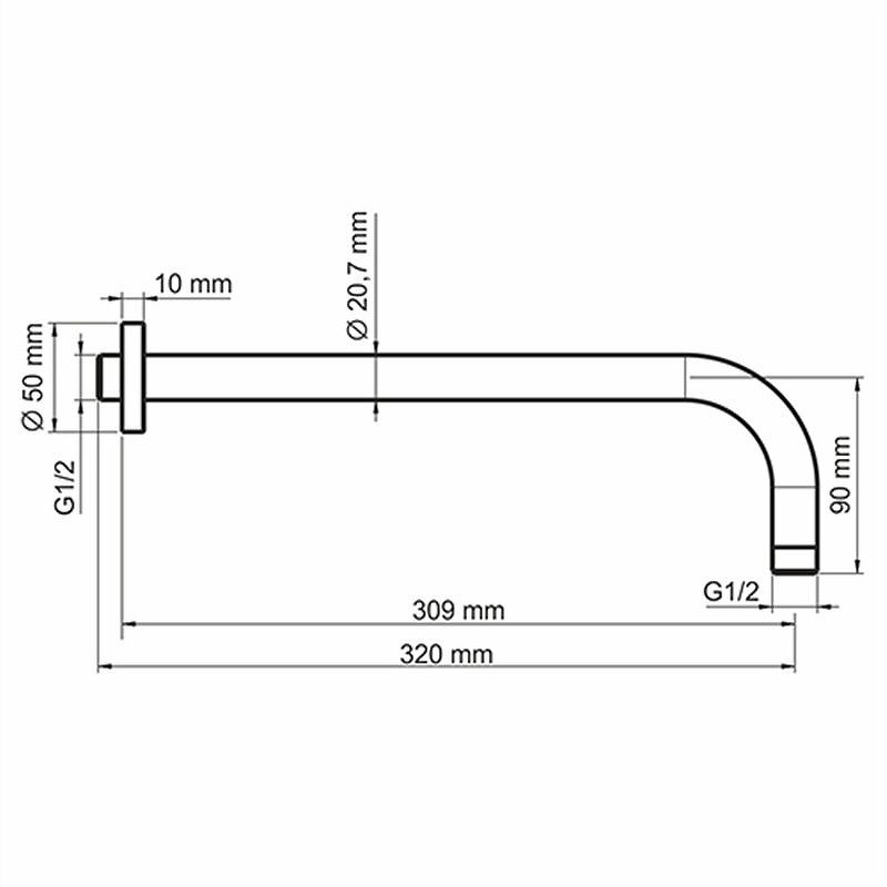 Душевая система WasserKRAFT А85161