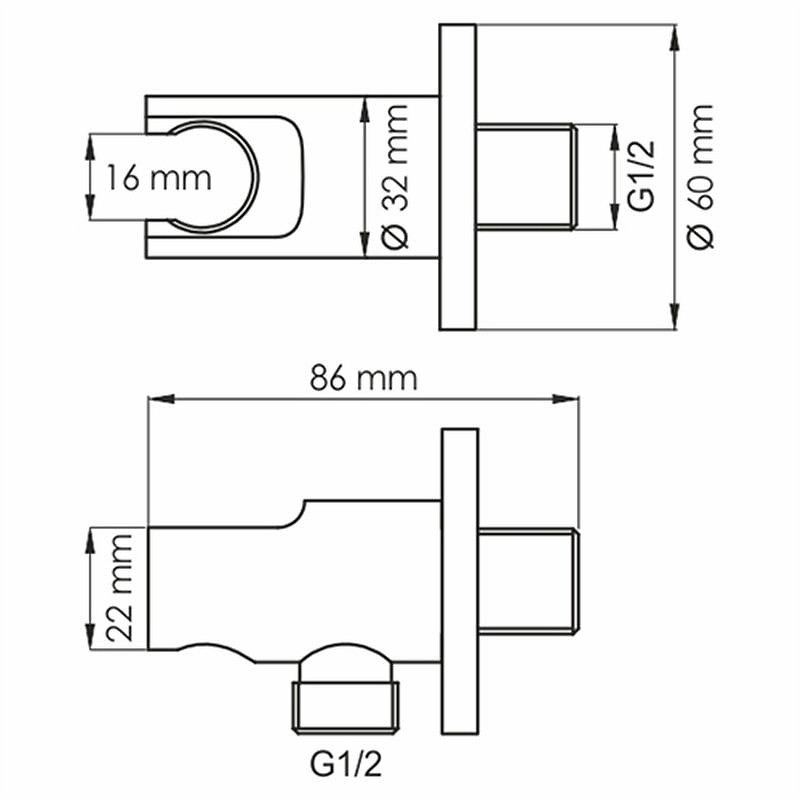 Душевая система WasserKRAFT А85161