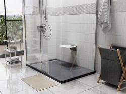 Душевой поддон из искусственного камня WasserKRAFT Wiese 120x80 84T06