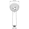 Ручной душ WasserKRAFT Wern A120