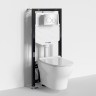 Комплект унитаза с инсталляцией WasserKRAFT Aller 10TLT.010.ME.CH02.H001