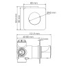 Душевая система WasserKRAFT Asphe A7751.287.338.329.290.292.291