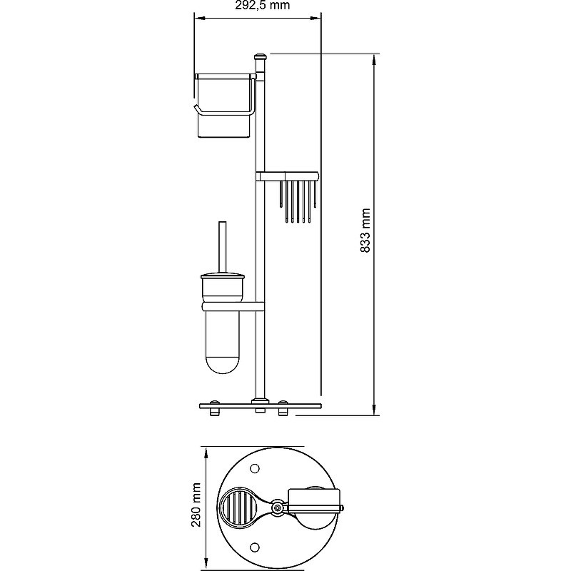 Напольная стойка WasserKRAFT Isar K-1246