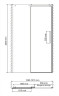 Душевая дверь WasserKRAFT Dinkel 130 58R30