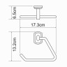 Полотенцедержатель WasserKRAFT Oder K-3061
