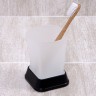 Стакан для зубных щеток WasserKRAFT Amper Black K-5428B