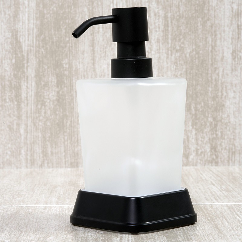 Дозатор для жидкого мыла WasserKRAFT Amper Black K-5499B