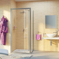 Душевая стенка WasserKRAFT Weser 100 78F10-RP100
