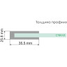 Душевая стенка WasserKRAFT Weser 100 78F10-RP100