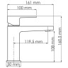 Смеситель для раковины WasserKRAFT Abens 2003