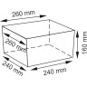 Корзина для аксессуаров WasserKRAFT Alme WB-150-S