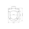 Унитаз WasserKRAFT Berkel H001.E034 подвесной