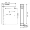 Смеситель для раковины WasserKRAFT Abens 2003H