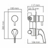 Душевая система WasserKRAFT А71208