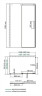 Душевой уголок WasserKRAFT Dinkel 140x80 58R35
