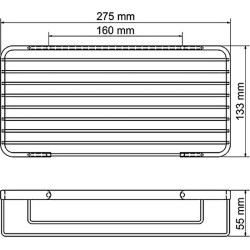 Полка корзина WasserKRAFT K-72222