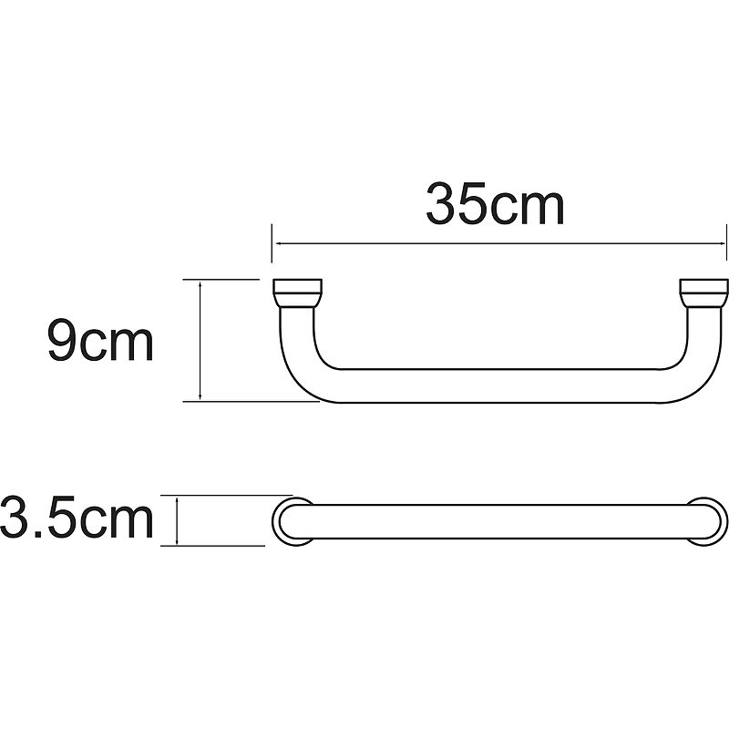 Поручень WasserKRAFT K-1066N