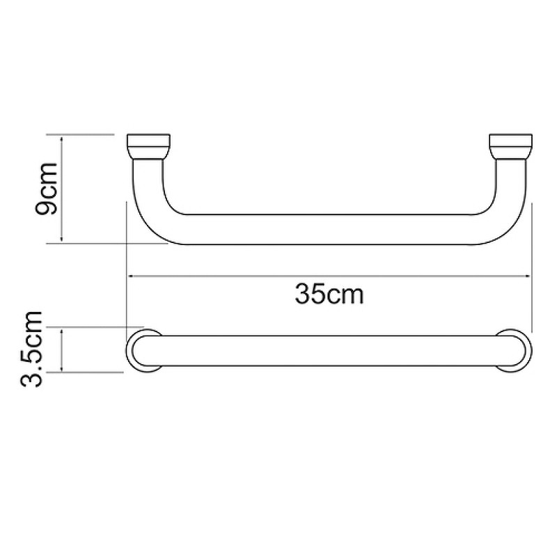 Поручень WasserKRAFT K-1066PB
