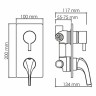Душевая система WasserKRAFT A71207