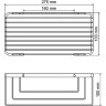 Полка корзина WasserKRAFT K-71122