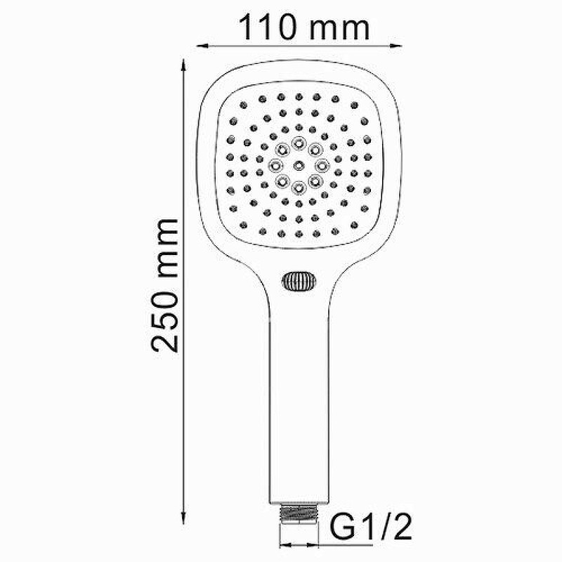 Ручной душ WasserKRAFT A065