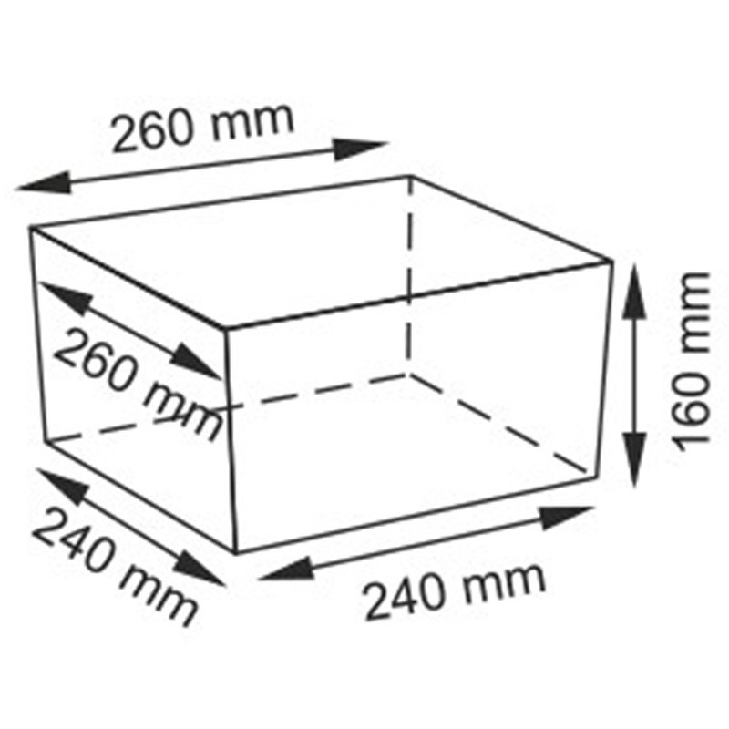Корзина для аксессуаров WasserKRAFT Dinkel WB-580-S