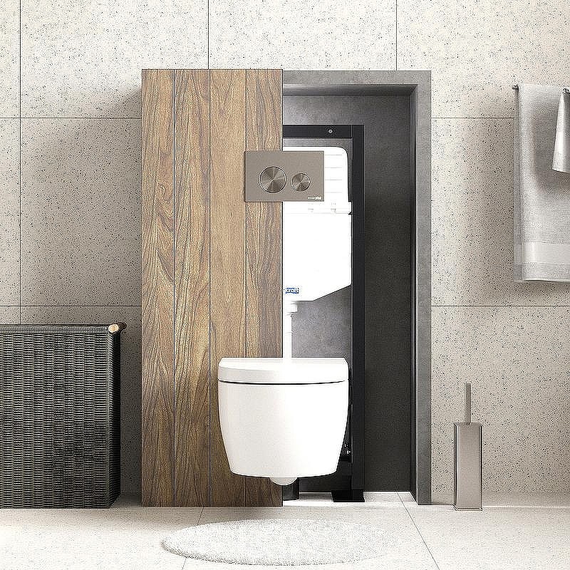 монтажная рама WasserKRAFT Dill 61TLT.010.ME.BN02 для унитаза