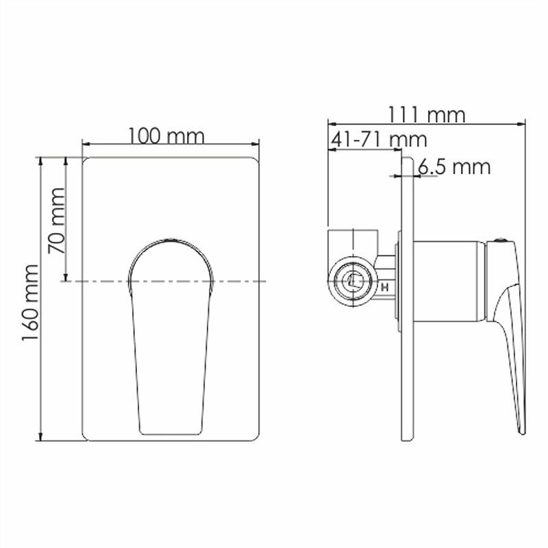 Душевая система WasserKRAFT А66181