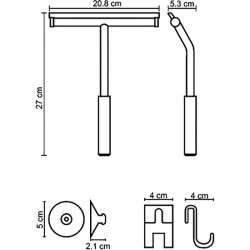 Скребок WasserKRAFT K-211B
