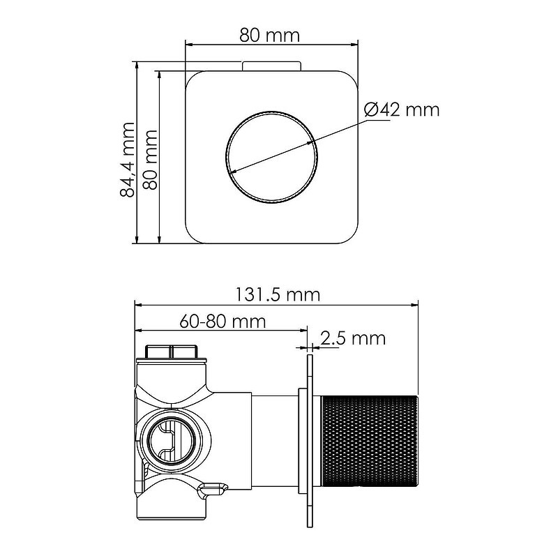 Переключатель потоков WasserKRAFT Tauber A296