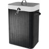 Корзина для белья WasserKRAFT Nuthe WB-910-L с крышкой