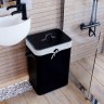 Корзина для белья WasserKRAFT Nuthe WB-910-L с крышкой