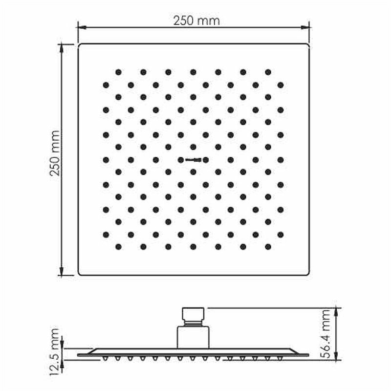 Душевая система WasserKRAFT А66209